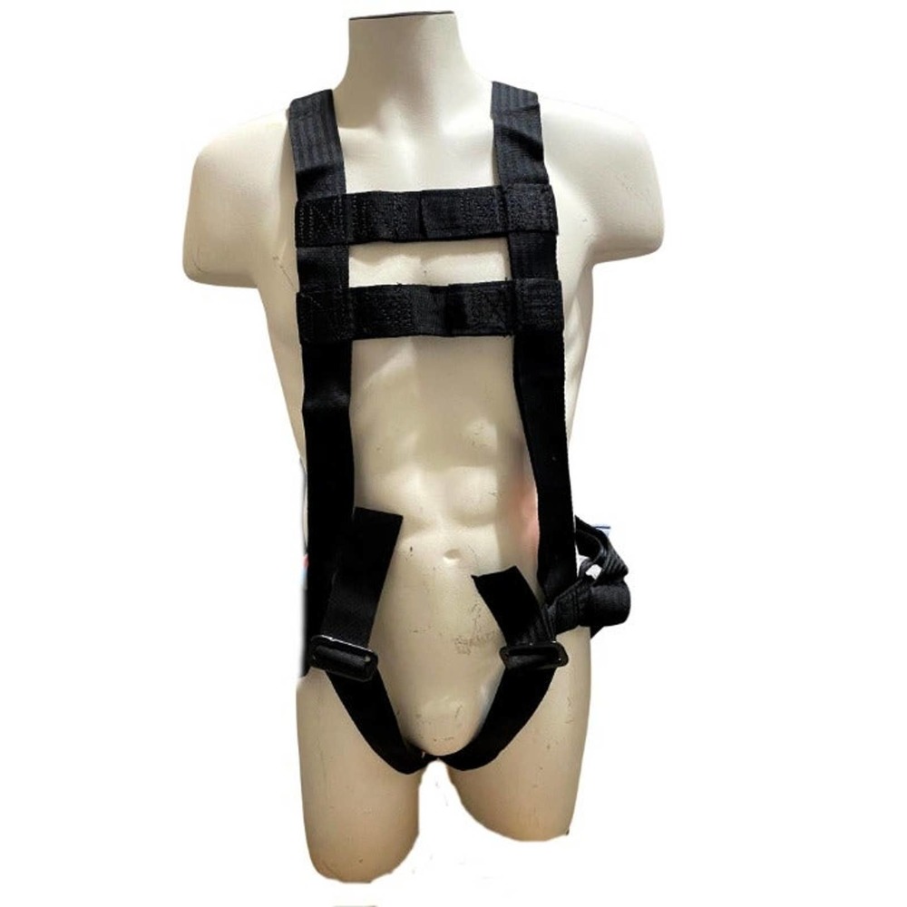 NWOT Tahsin Industrial Model 2012W Full Body Harness With Fanny Pack Case